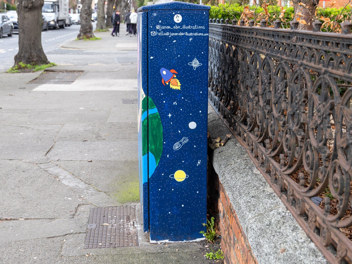 PAINT-A-BOX STREET ART BY JANAN ABIR [LOCATED ON MOREHAMPTON ROAD NEAR VICTORIA AVENUE]-247280-1