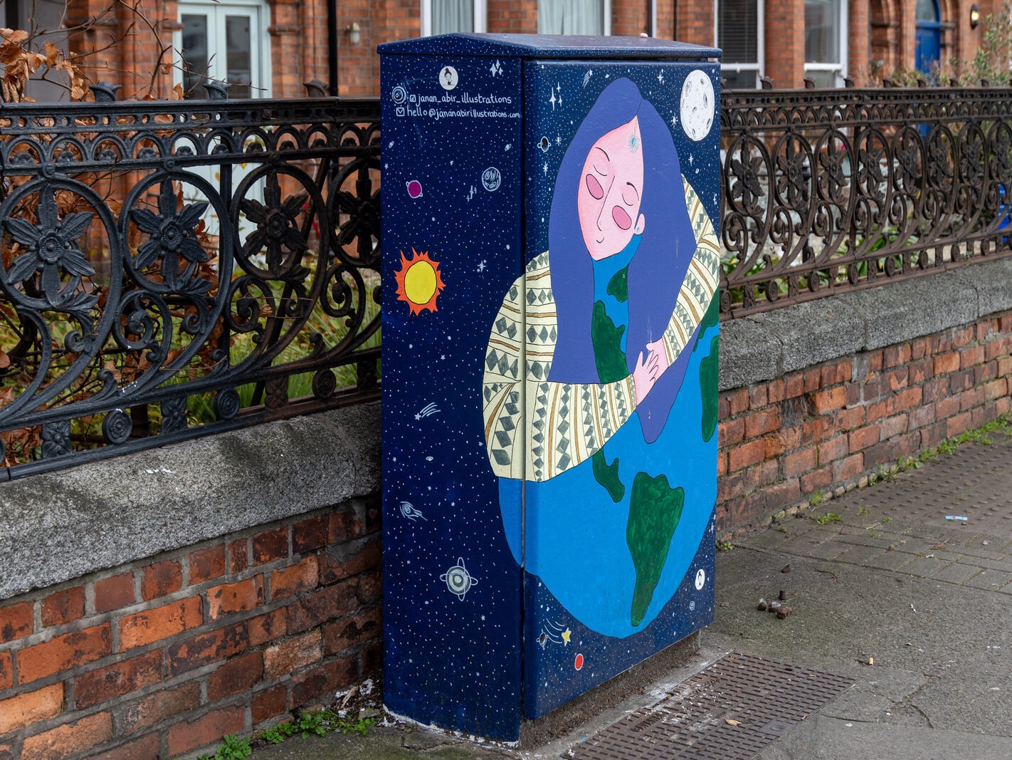 PAINT-A-BOX STREET ART BY JANAN ABIR [LOCATED ON MOREHAMPTON ROAD NEAR VICTORIA AVENUE]-247281-1