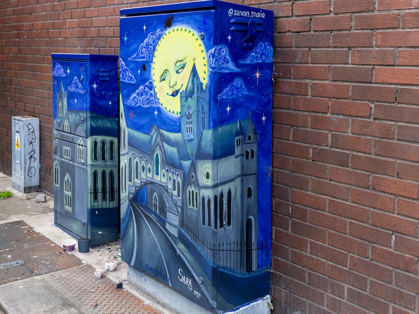 FULL MOON AT CHRIST CHURCH [PAINT-A-BOX BY SARA MANEIRO REY]-249562-1