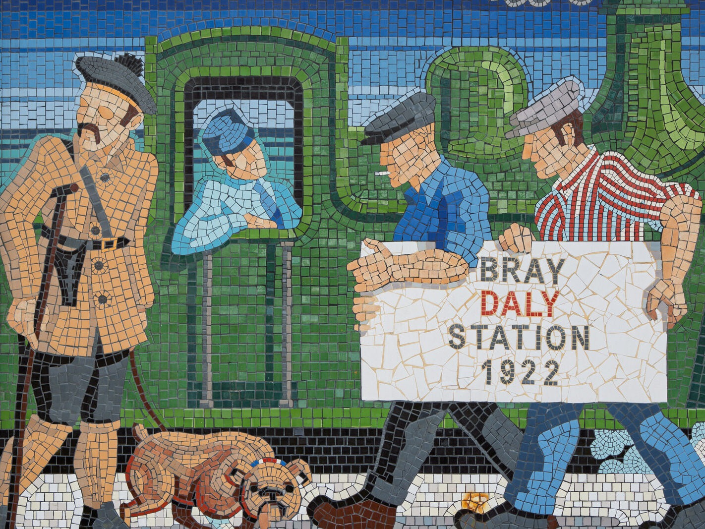 THE MURALS AND MOSAICS AT BRAY DALY TRAIN STATION [PHOTOGRAPHED 7 MAY 2025]-250708-1