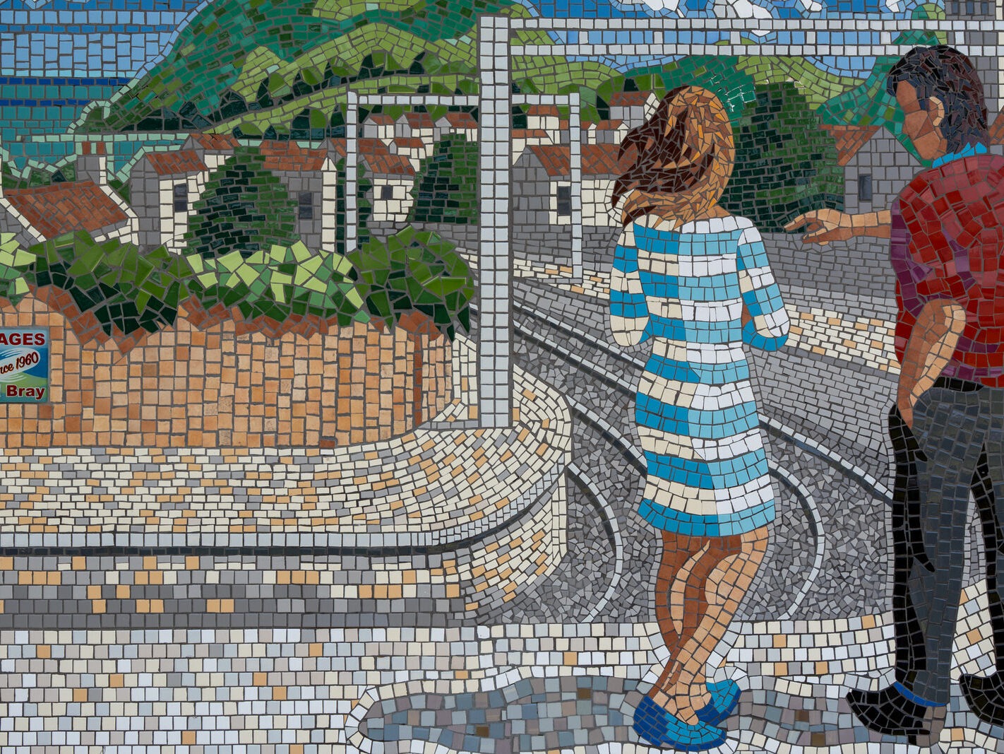 THE MURALS AND MOSAICS AT BRAY DALY TRAIN STATION [PHOTOGRAPHED 7 MAY 2025]-250717-1