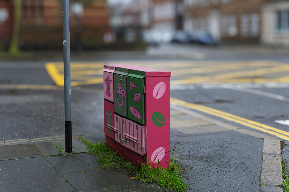 Paint A Box Street Art By Maeve O'Connor