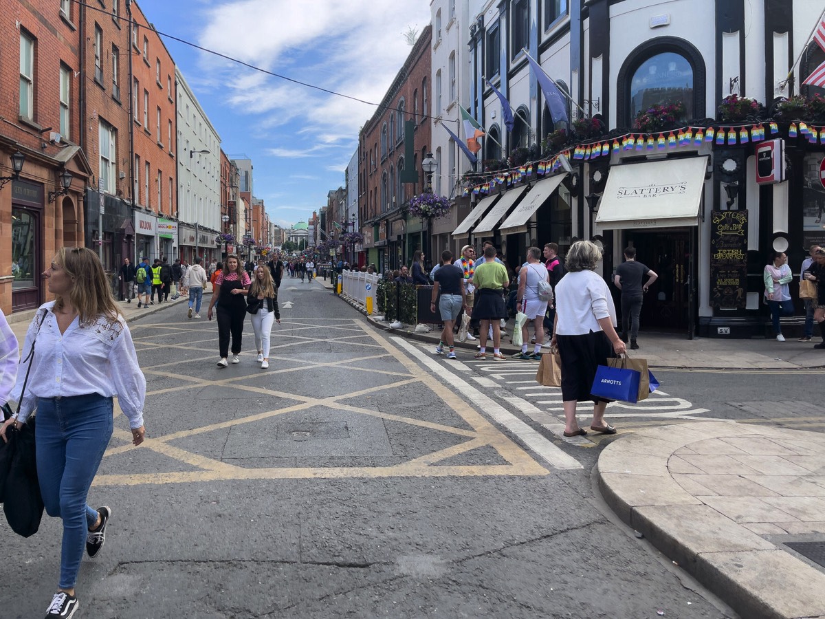 CAPEL STREET AFTER THE PRIDE PARADE