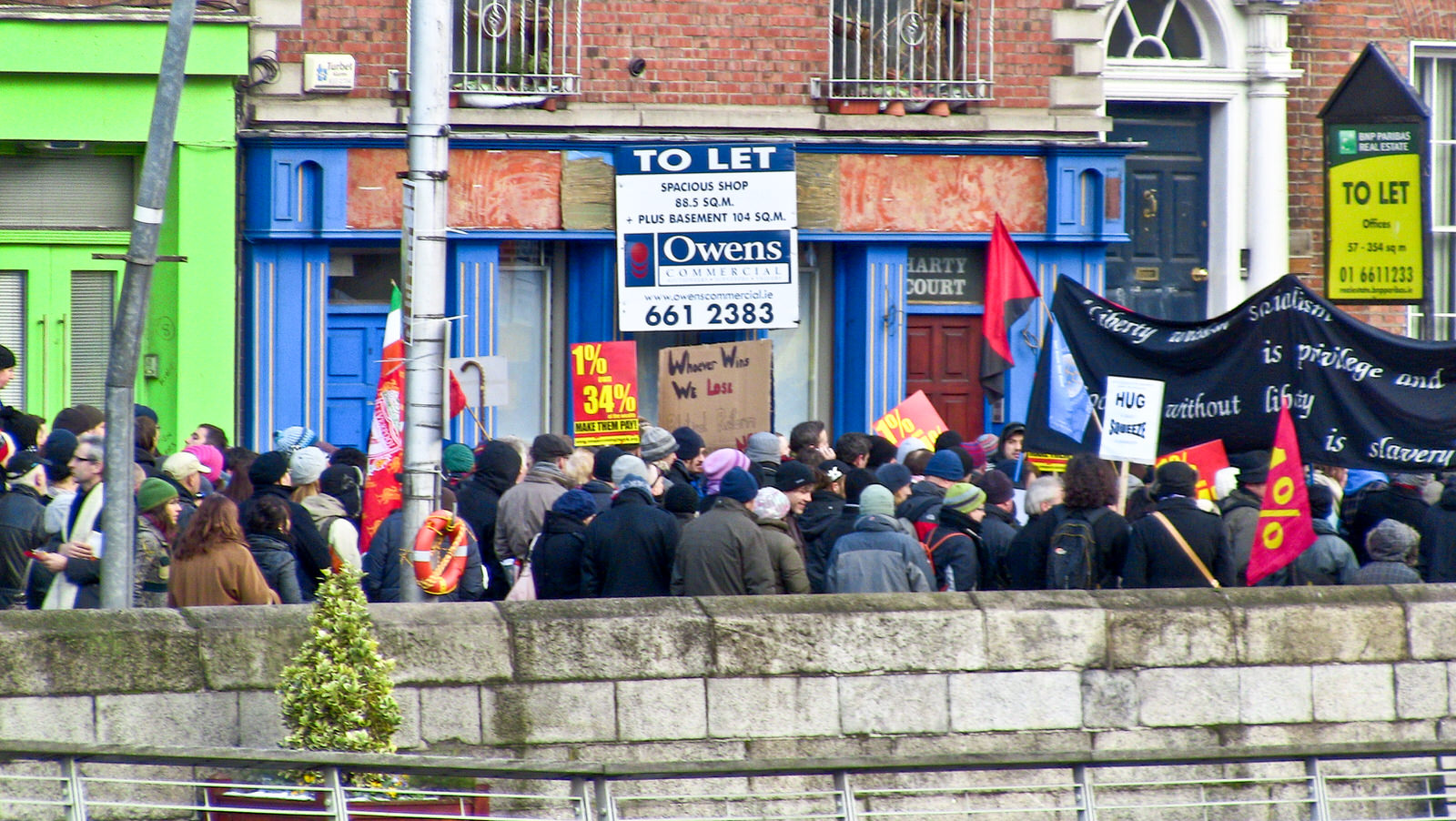 BIG PROTEST MARCH