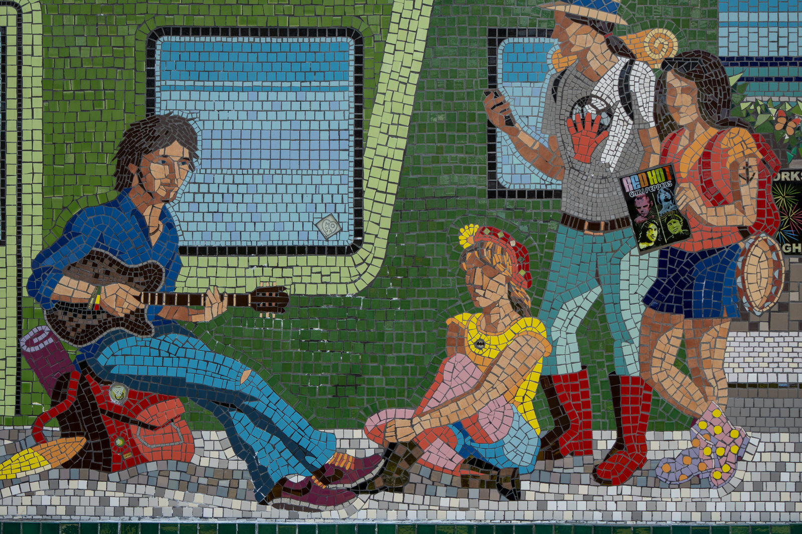 MURALS AT BRAY TRAIN STATION