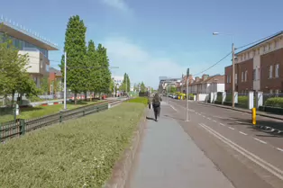 RIALTO TRAM STOP AT GLENMALURE VILLAS - JAMES'S WALK [WEDNESDAY 14 MAY 2025]-251216-1