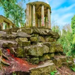 THE ROMAN TEMPLE AT ST ANNES'S PARK AND PLENTY OF RED SAWDUST [PHOTOGRAPHED IN 2016 BEFORE RECENT RESTORATION] 009