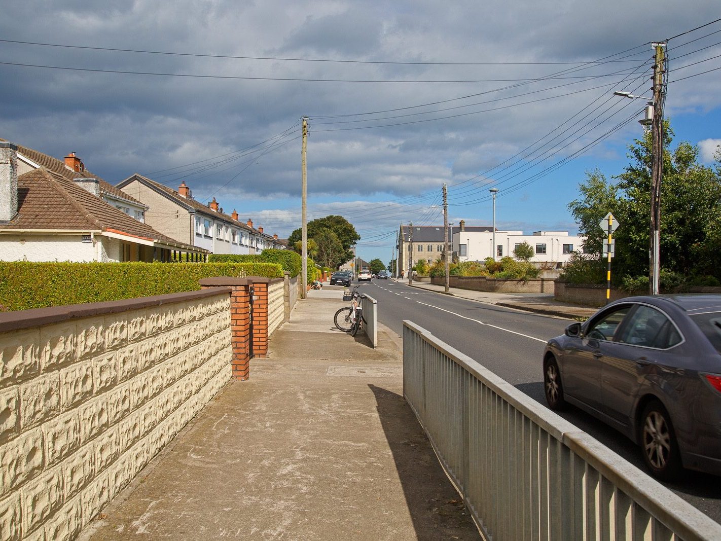 DUBLIN STREET IN BALDOYLE [HOME TO ST MARY'S SCHOOL AND ST PATRICK'S CARE CENTRE] 013
