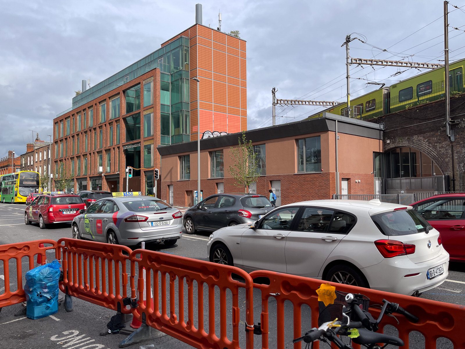 THE CLONTARF TO CITY CENTRE CYCLE AND BUS PRIORITY PROJECT [AMIENS STREET SECTION STILL A WORK IN PROGRESS] 012