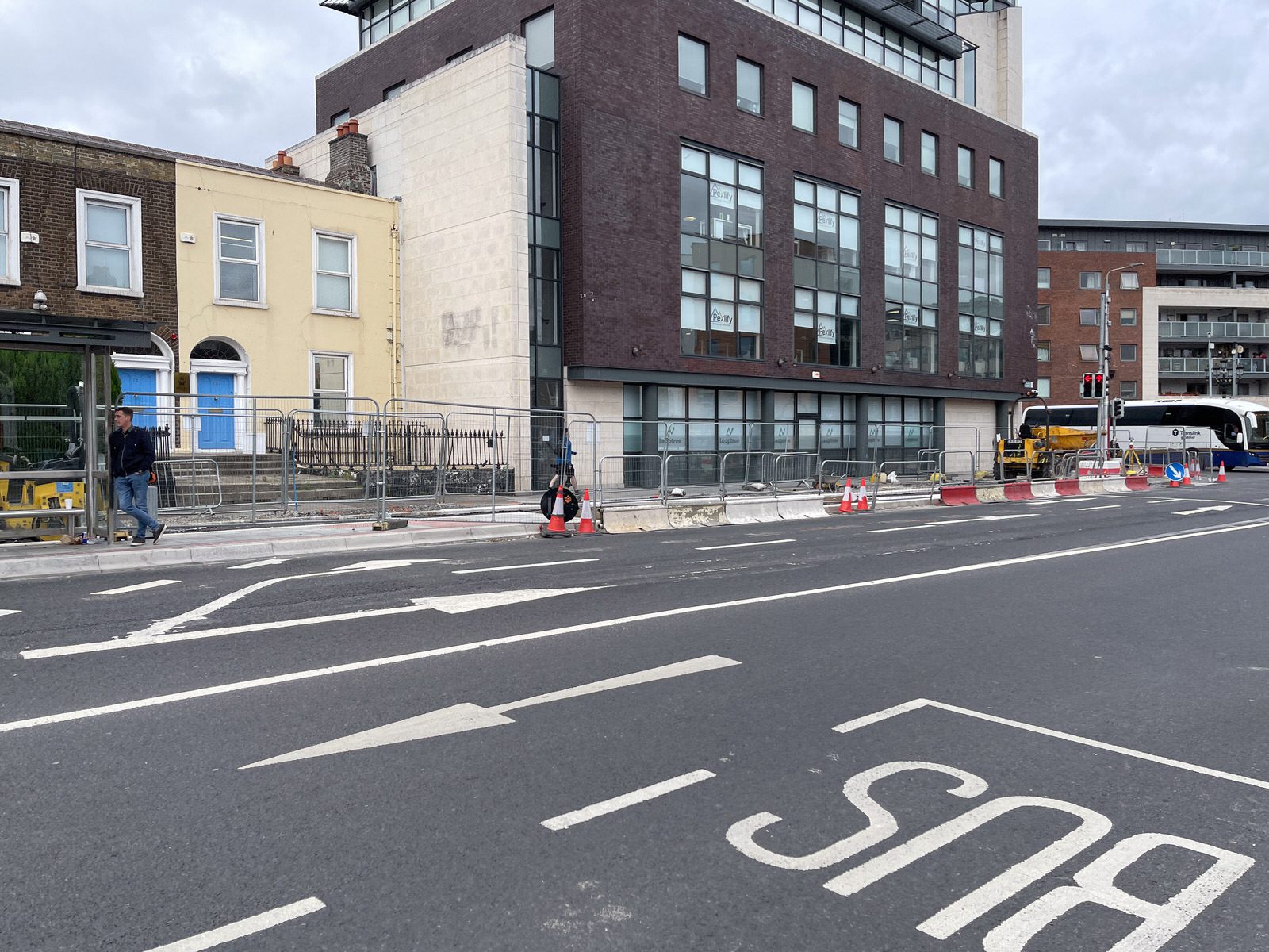 THE CLONTARF TO CITY CENTRE CYCLE AND BUS PRIORITY PROJECT [AMIENS STREET SECTION STILL A WORK IN PROGRESS] 002