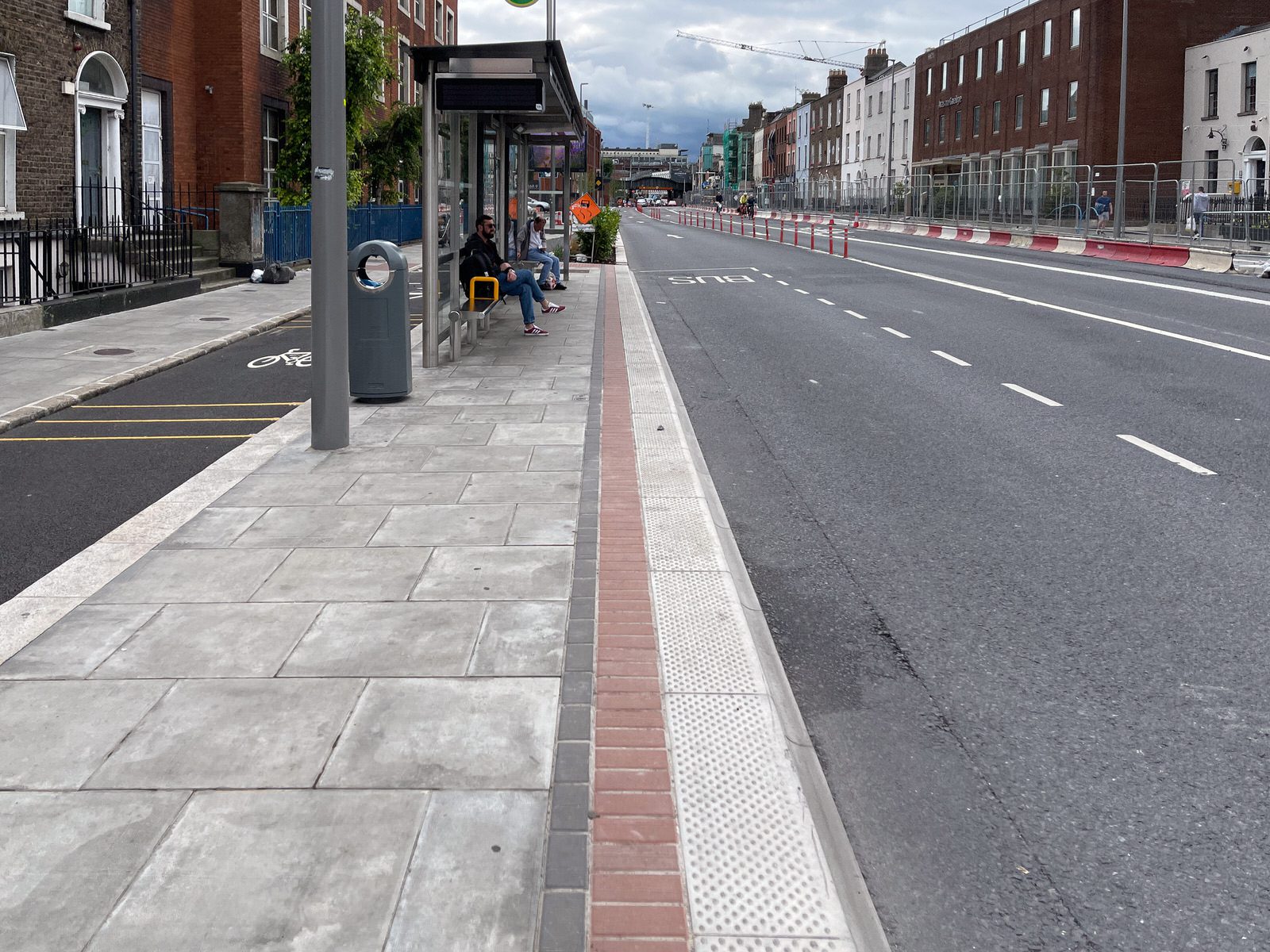 THE CLONTARF TO CITY CENTRE CYCLE AND BUS PRIORITY PROJECT [AMIENS STREET SECTION STILL A WORK IN PROGRESS] 011