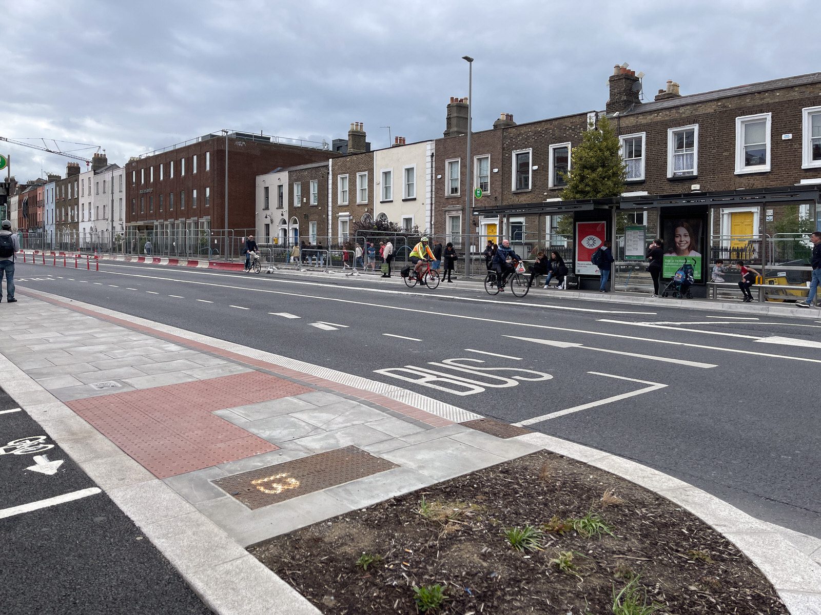 THE CLONTARF TO CITY CENTRE CYCLE AND BUS PRIORITY PROJECT [AMIENS STREET SECTION STILL A WORK IN PROGRESS] 010