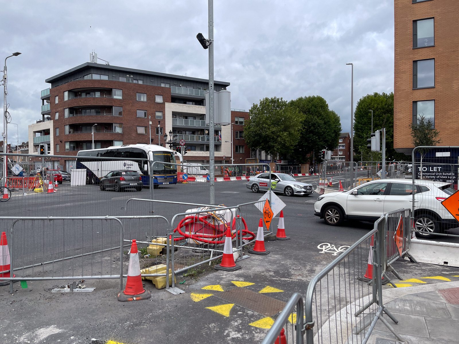 THE CLONTARF TO CITY CENTRE CYCLE AND BUS PRIORITY PROJECT [AMIENS STREET SECTION STILL A WORK IN PROGRESS] 009