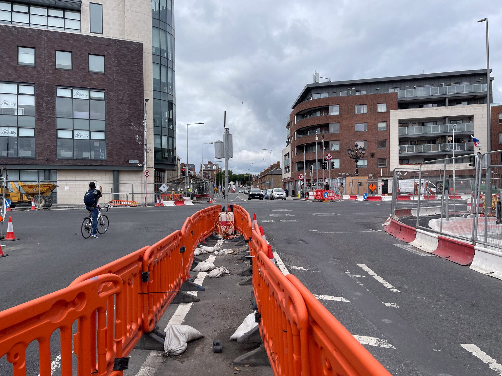 THE CLONTARF TO CITY CENTRE CYCLE AND BUS PRIORITY PROJECT [AMIENS STREET SECTION STILL A WORK IN PROGRESS] 008