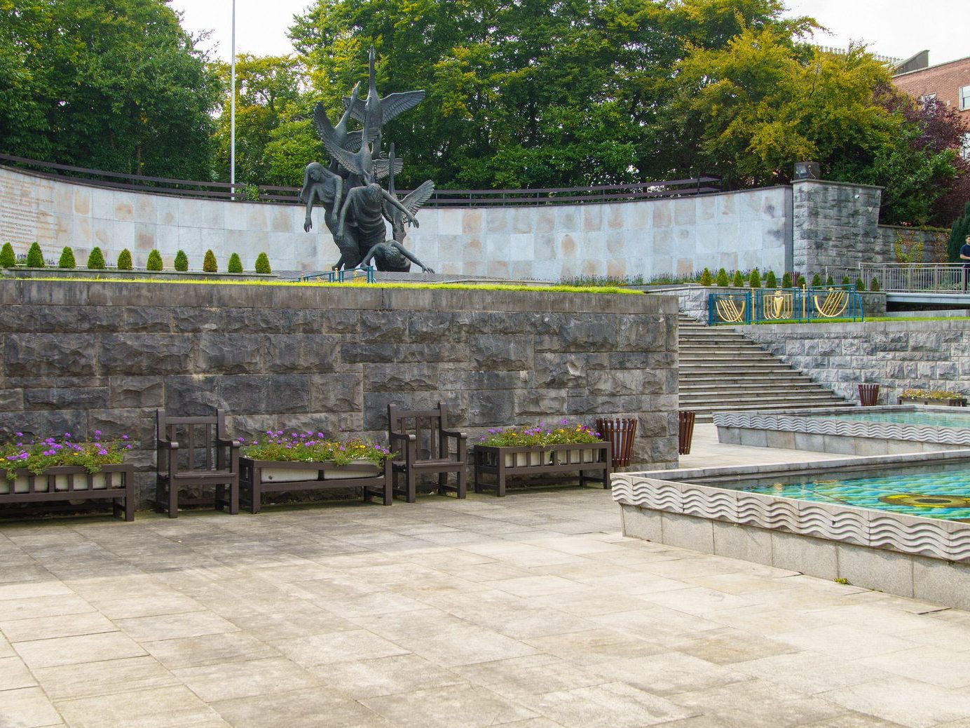 A VISIT TO THE GARDEN OF REMEMBRANCE AT PARNELL SQUARE [22 SEPTEMBER 2023] 002