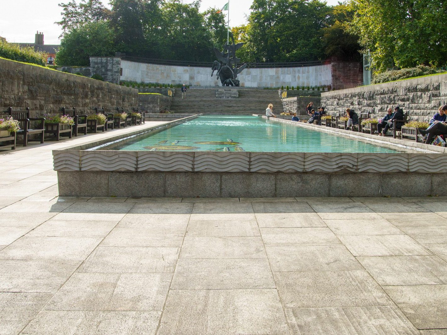 A VISIT TO THE GARDEN OF REMEMBRANCE AT PARNELL SQUARE [22 SEPTEMBER 2023] 004