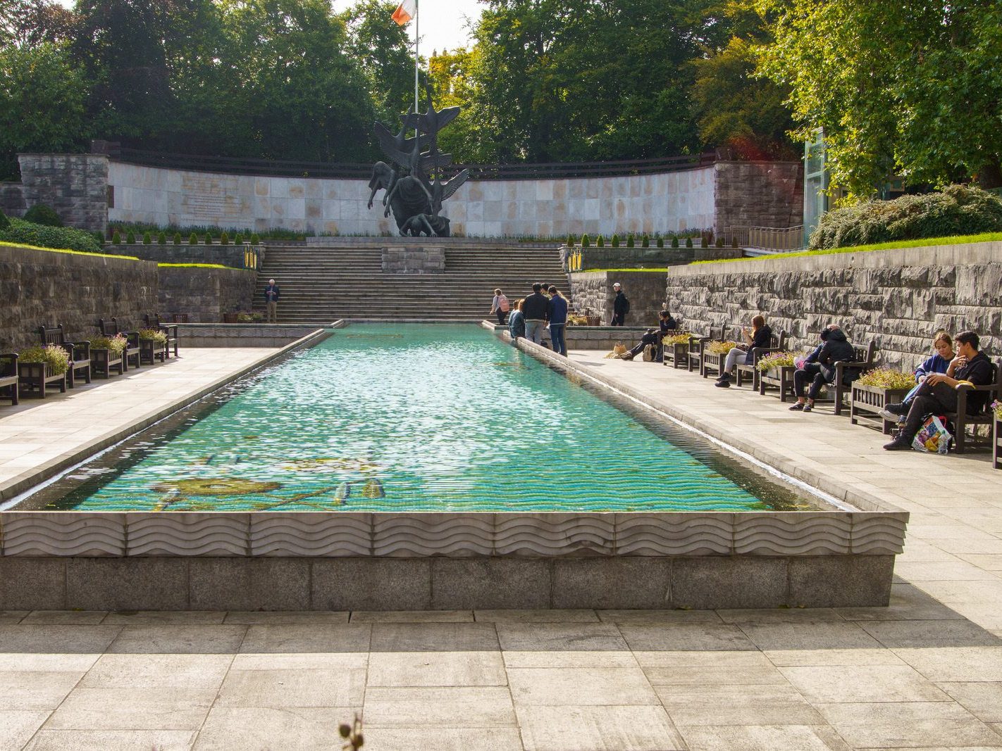A VISIT TO THE GARDEN OF REMEMBRANCE AT PARNELL SQUARE [22 SEPTEMBER 2023] 003