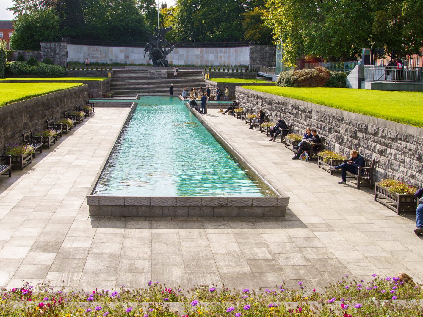 A VISIT TO THE GARDEN OF REMEMBRANCE AT PARNELL SQUARE [22 SEPTEMBER 2023] 001
