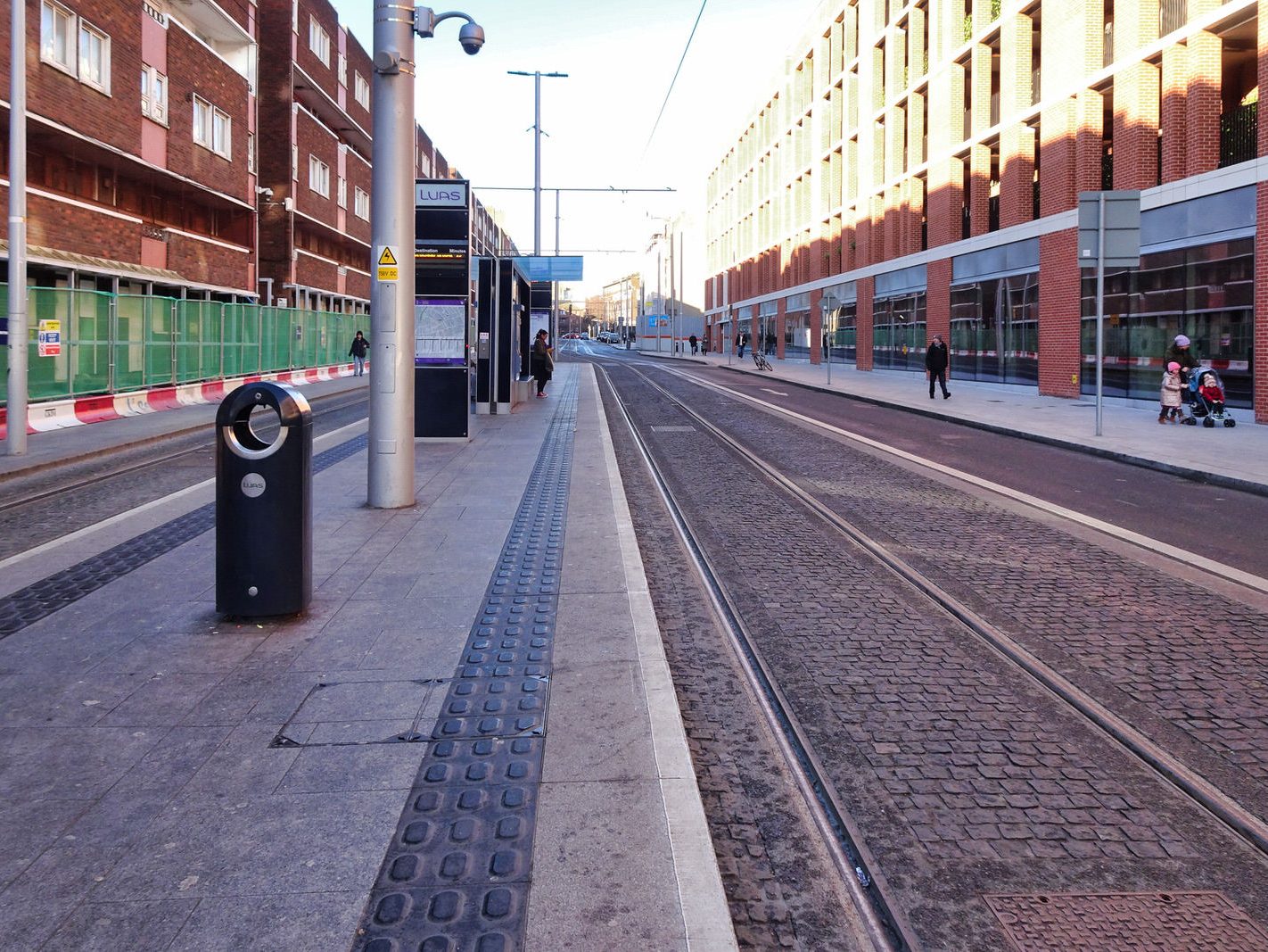 I USUALLY AVOID THE DOMINICK STREET LUAS TRAM STOP 003