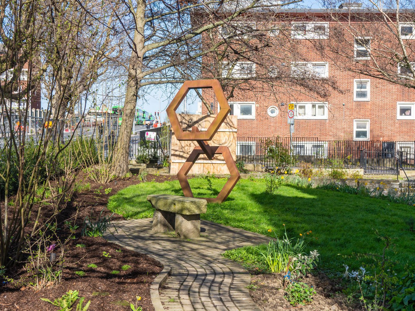 MEMORIAL GARDEN DEDICATED TO THE WWII NORTH STRAND BOMBING [I AM A BIT CONFUSED BY THE UNRELATED ELEMENTS]-223245-1