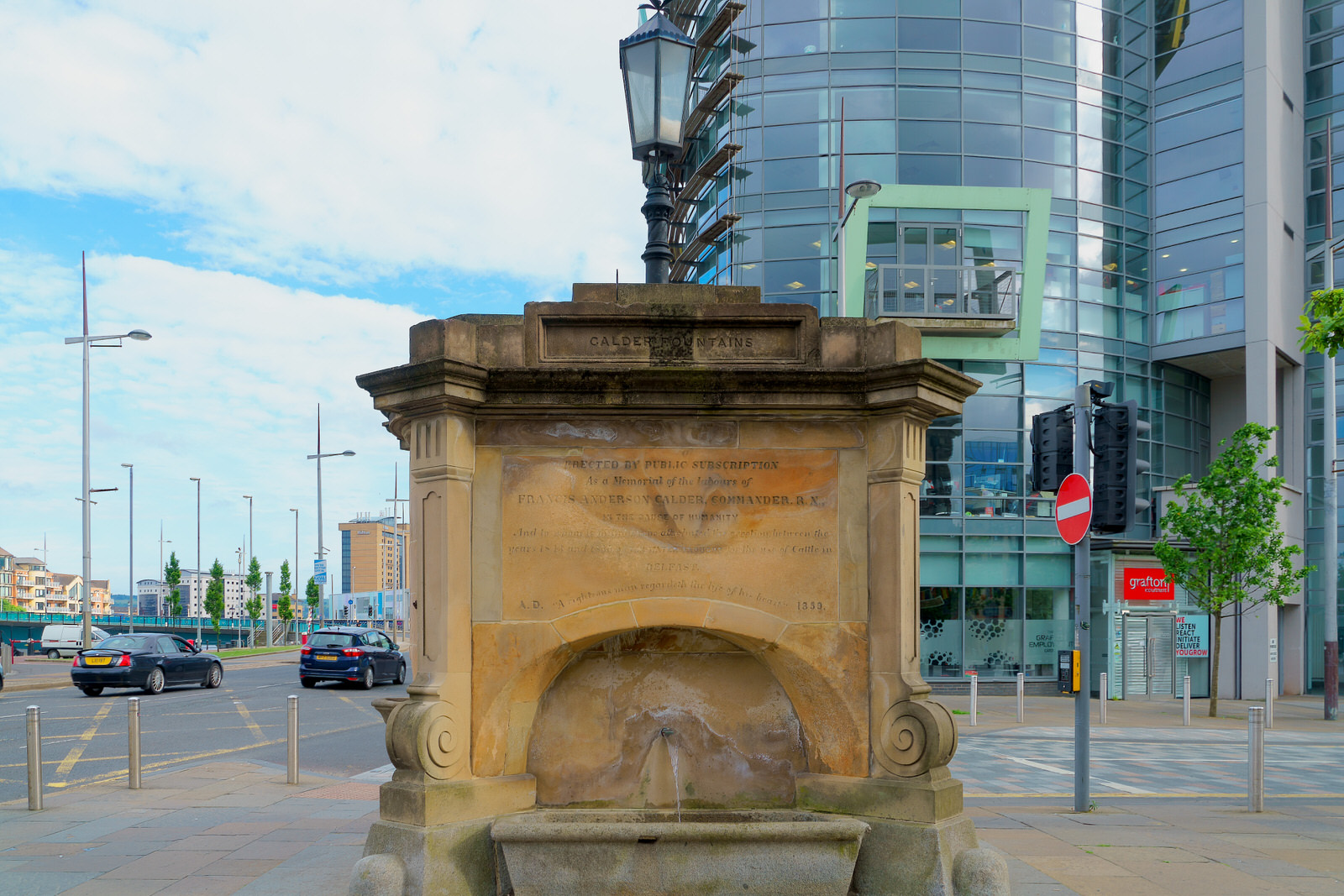 HISTORIC CALDER FOUNTAIN [LOCATED AT CUSTOM HOUSE SQUARE IN BELFAST]
 003