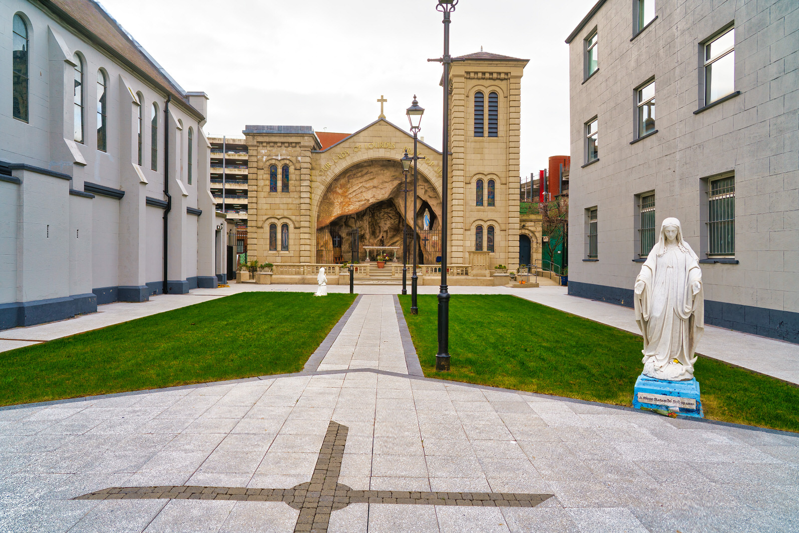 ST MARY'S CHURCH IN BELFAST AND THE MARIAN GROTTO [CHAPEL LANE IN THE SMITHFIELD AREA] 005