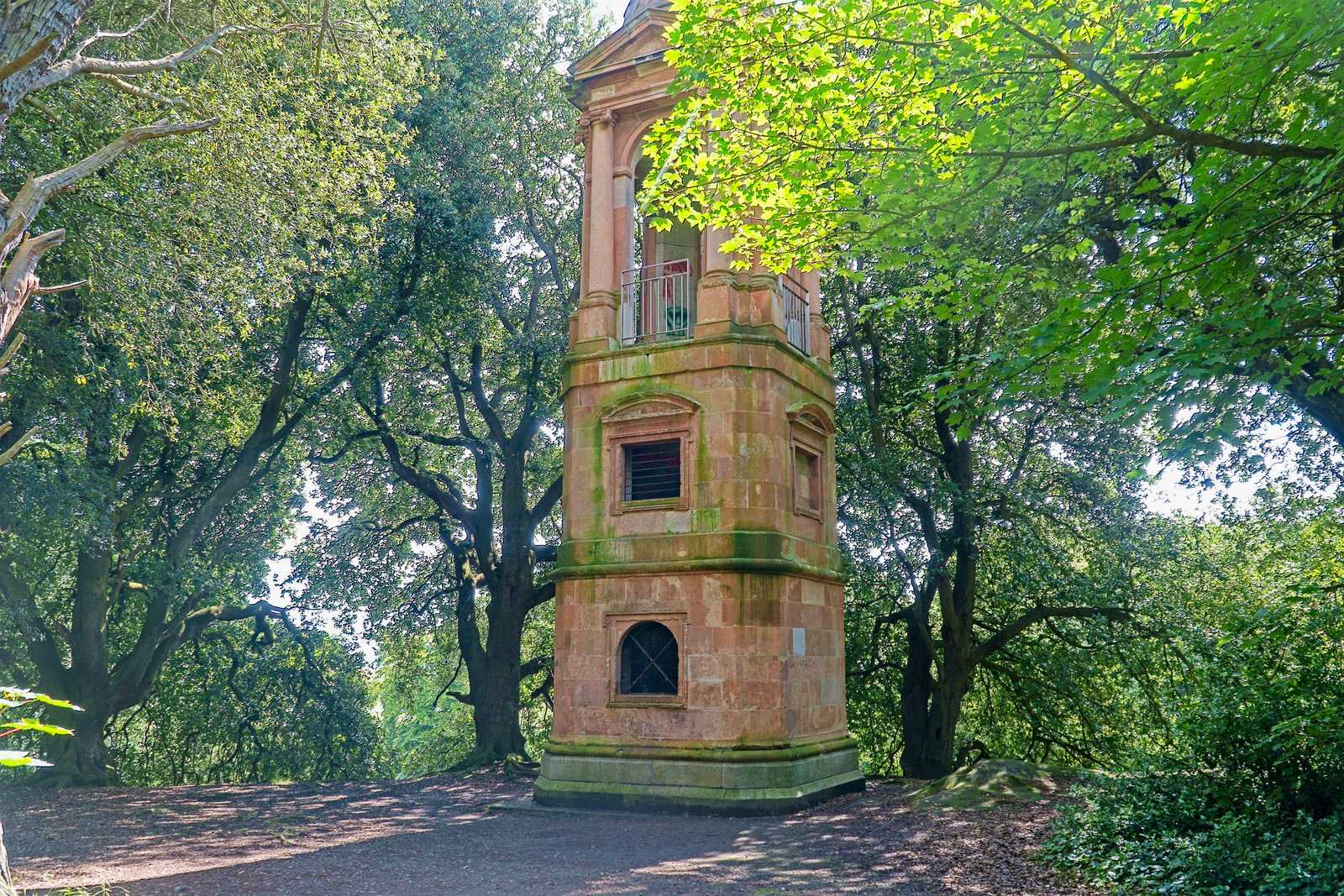 ROMAN TOWER ONE OF MANY FOLLIES AT ST ANNE'S PARK [TOMB OF JULII]
 002