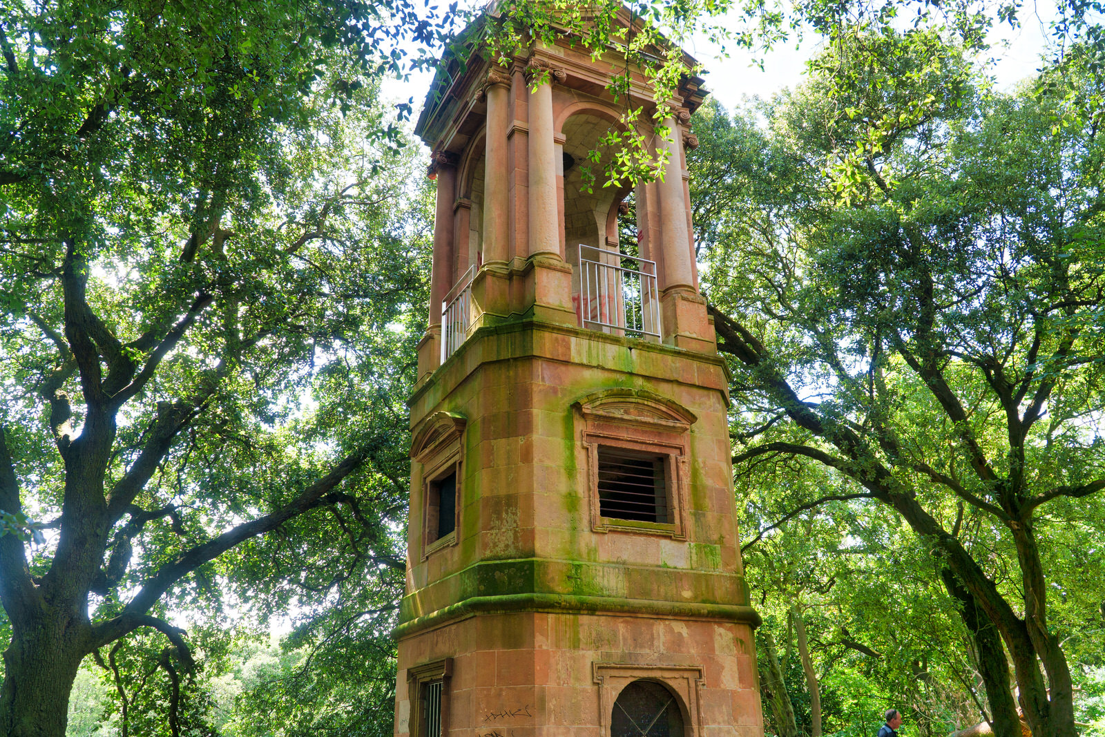 ROMAN TOWER ONE OF MANY FOLLIES AT ST ANNE'S PARK [TOMB OF JULII]
 003