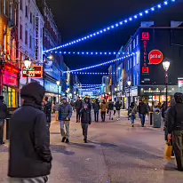 DUBLIN CITY CENTRE AT NIGHT 16 NOVEMBER 2025 [WE ARE GETTING READY FOR CHRISTMAS]-260561-1