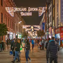 DUBLIN CITY CENTRE AT NIGHT 16 NOVEMBER 2025 [WE ARE GETTING READY FOR CHRISTMAS]-260563-1
