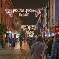 DUBLIN CITY CENTRE AT NIGHT 16 NOVEMBER 2025 [WE ARE GETTING READY FOR CHRISTMAS]-260564-1