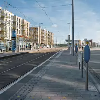 THE LUAS TRAM STOP IN CHERRYWOOD [PHOTOGRAPHED USING A LEICA Q3]-259268-1