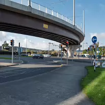THE LUAS VIADUCT AT CENTRAL PARK - SANDYFORD [2 NOVEMBER 2025]-259516-1