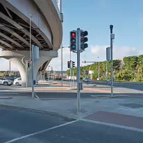 THE LUAS VIADUCT AT CENTRAL PARK - SANDYFORD [2 NOVEMBER 2025]-259519-1