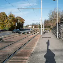 THE LUAS VIADUCT AT CENTRAL PARK - SANDYFORD [2 NOVEMBER 2025]-259526-1