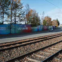 THE LUAS VIADUCT AT CENTRAL PARK - SANDYFORD [2 NOVEMBER 2025]-259527-1