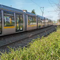 THE LUAS VIADUCT AT CENTRAL PARK - SANDYFORD [2 NOVEMBER 2025]-259529-1