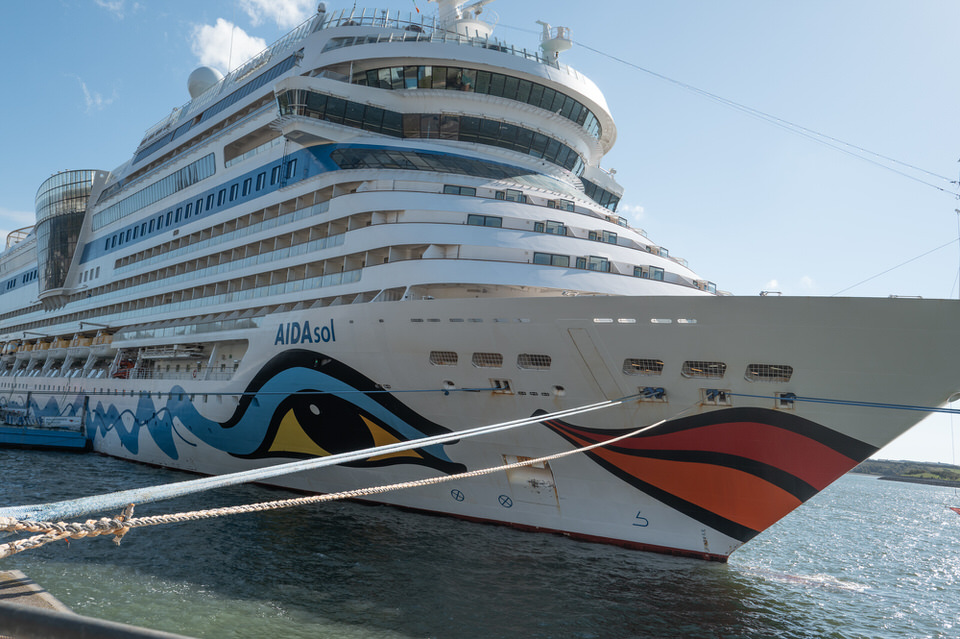 The AIDA Sol Cruise Ship