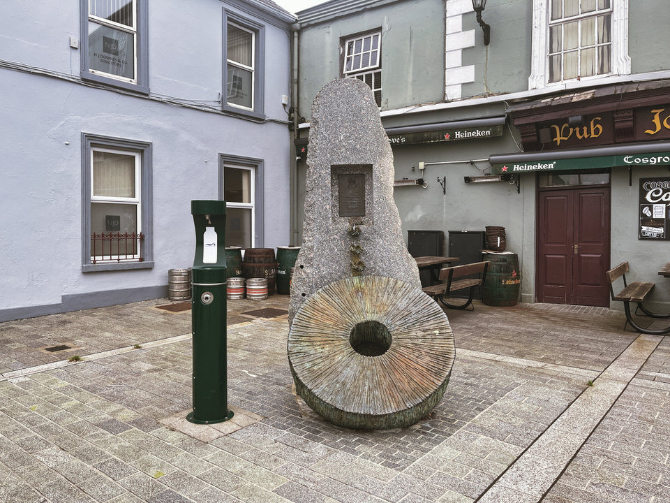 Famine Memorial In Mullingar