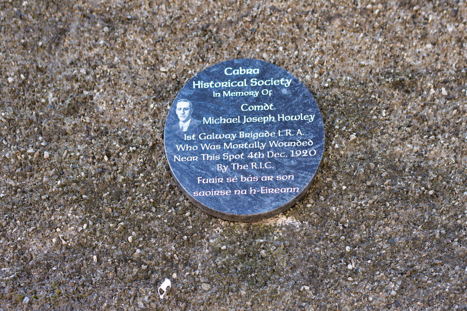 MICHAEL JOSEPH HOWLEY MEMORIAL PLAQUE
