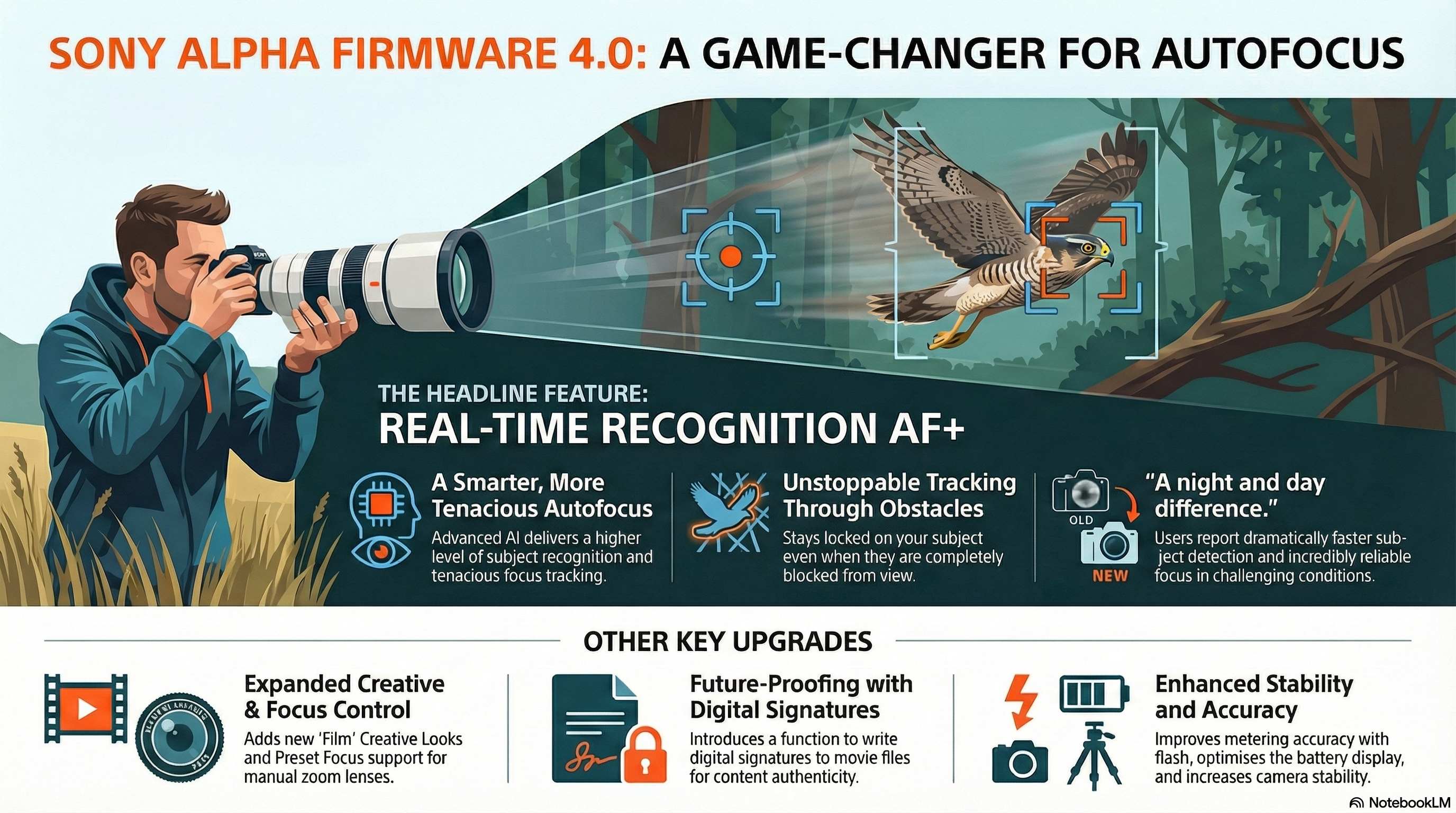 SONY ALPHA FIRMWATE 4.0