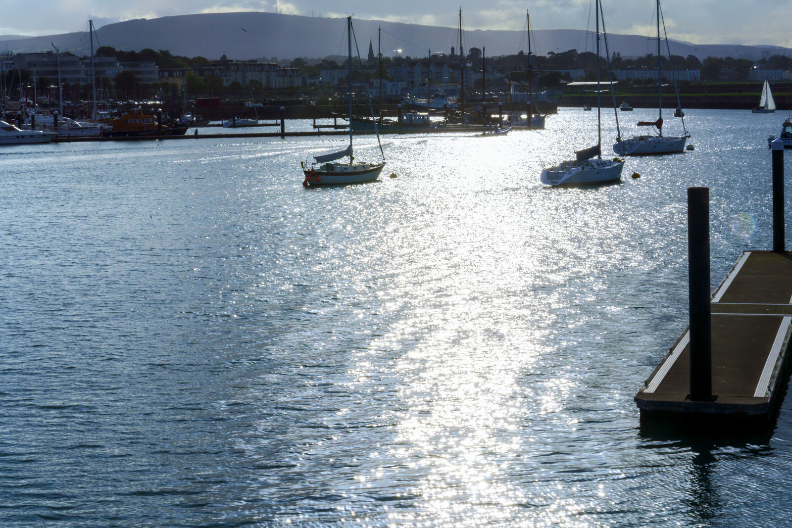 THE SECTION OF THE MARINA NEAR THE WESTERN BREAKWATER [DUN LAOGHAIRE HARBOUR]
 003