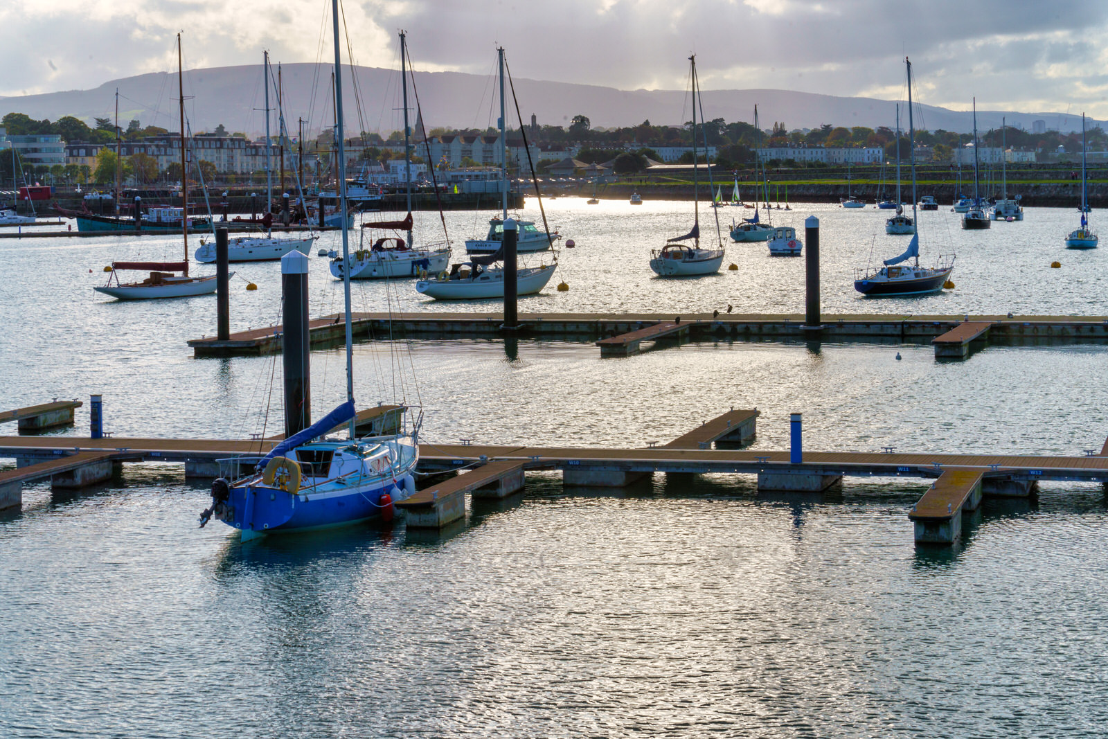 THE SECTION OF THE MARINA NEAR THE WESTERN BREAKWATER [DUN LAOGHAIRE HARBOUR]
 006