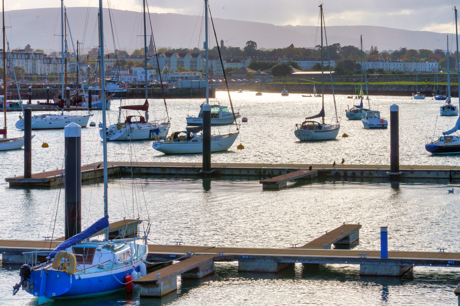 THE SECTION OF THE MARINA NEAR THE WESTERN BREAKWATER [DUN LAOGHAIRE HARBOUR]
 007