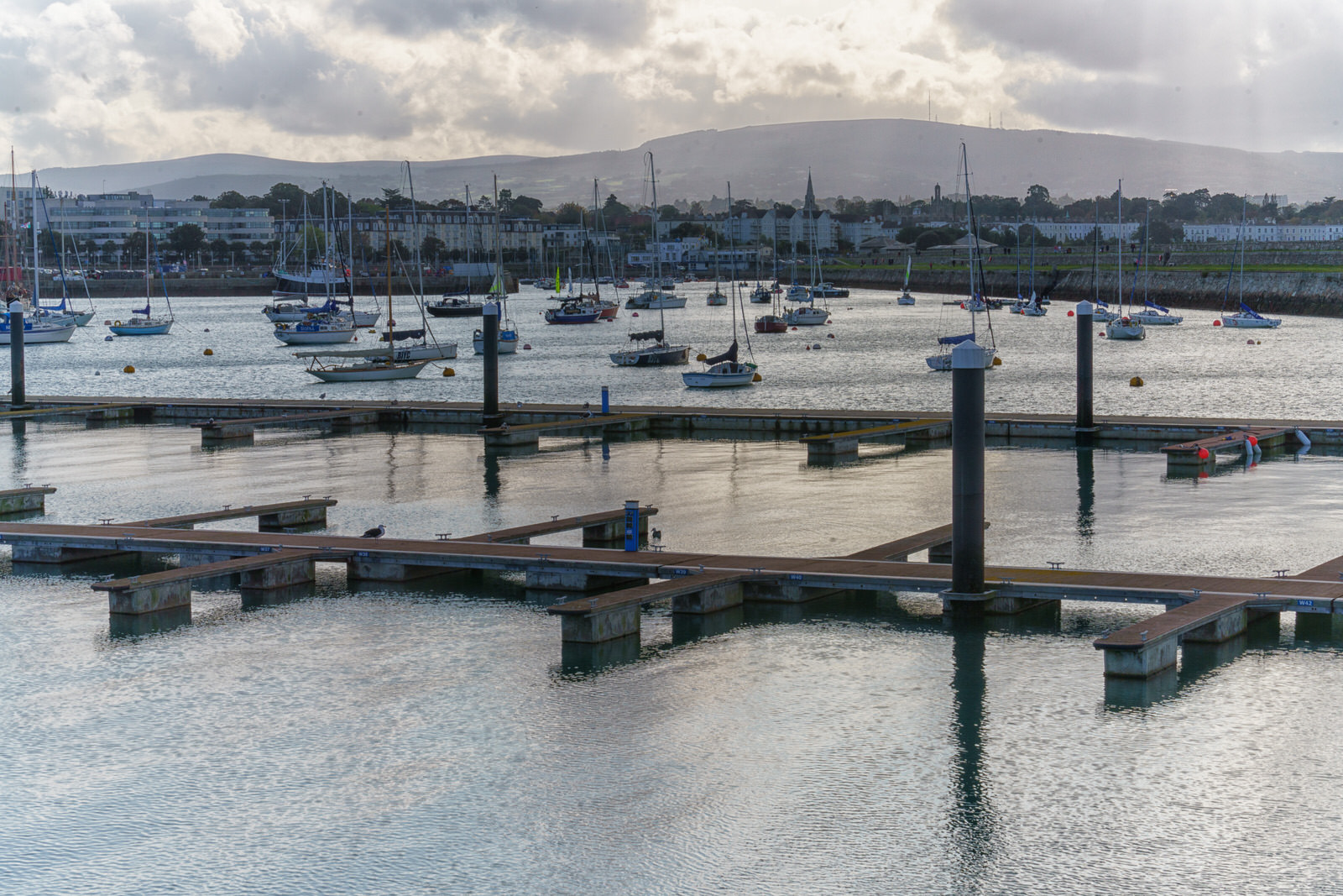 THE SECTION OF THE MARINA NEAR THE WESTERN BREAKWATER [DUN LAOGHAIRE HARBOUR]
 012