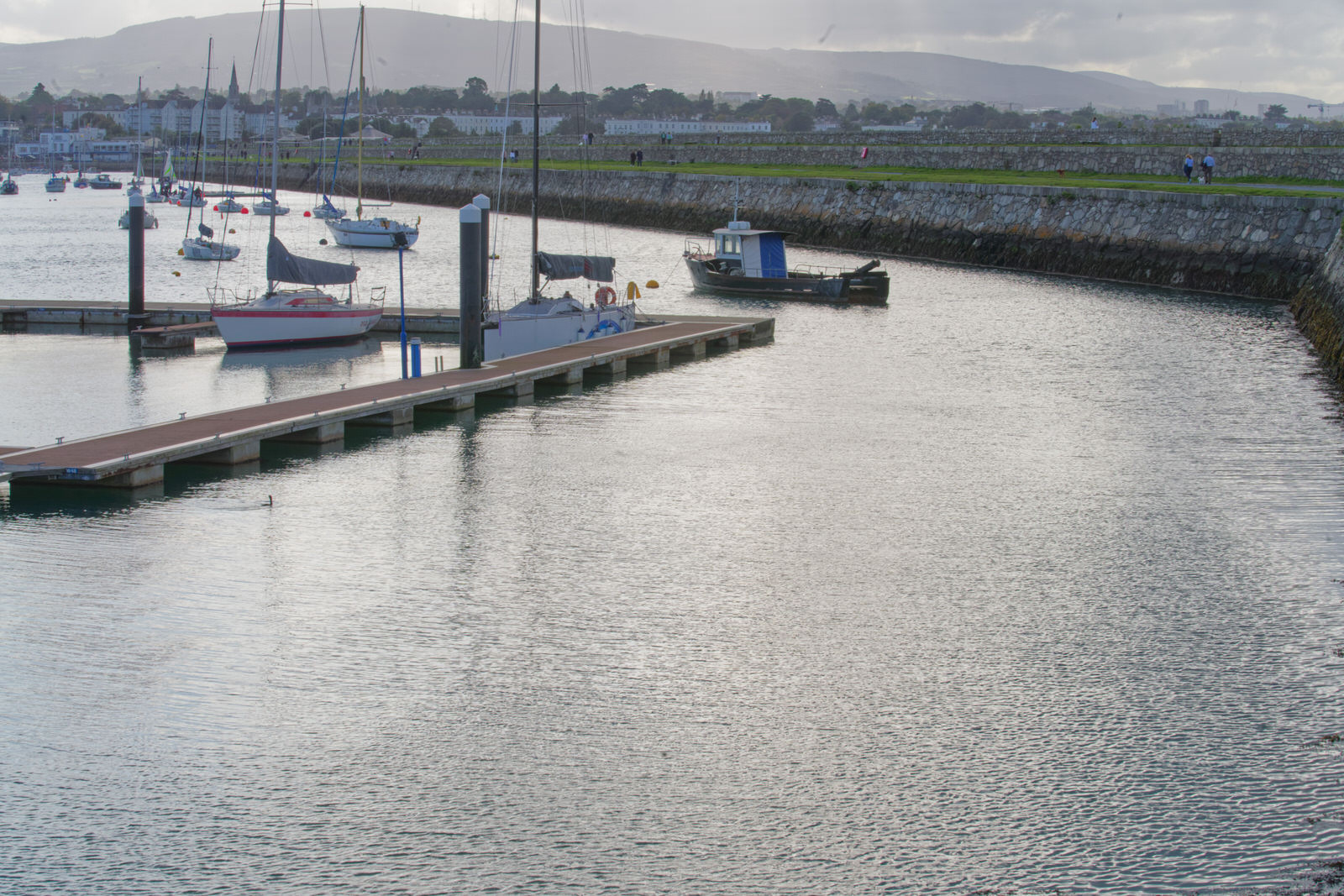 THE SECTION OF THE MARINA NEAR THE WESTERN BREAKWATER [DUN LAOGHAIRE HARBOUR]
 013