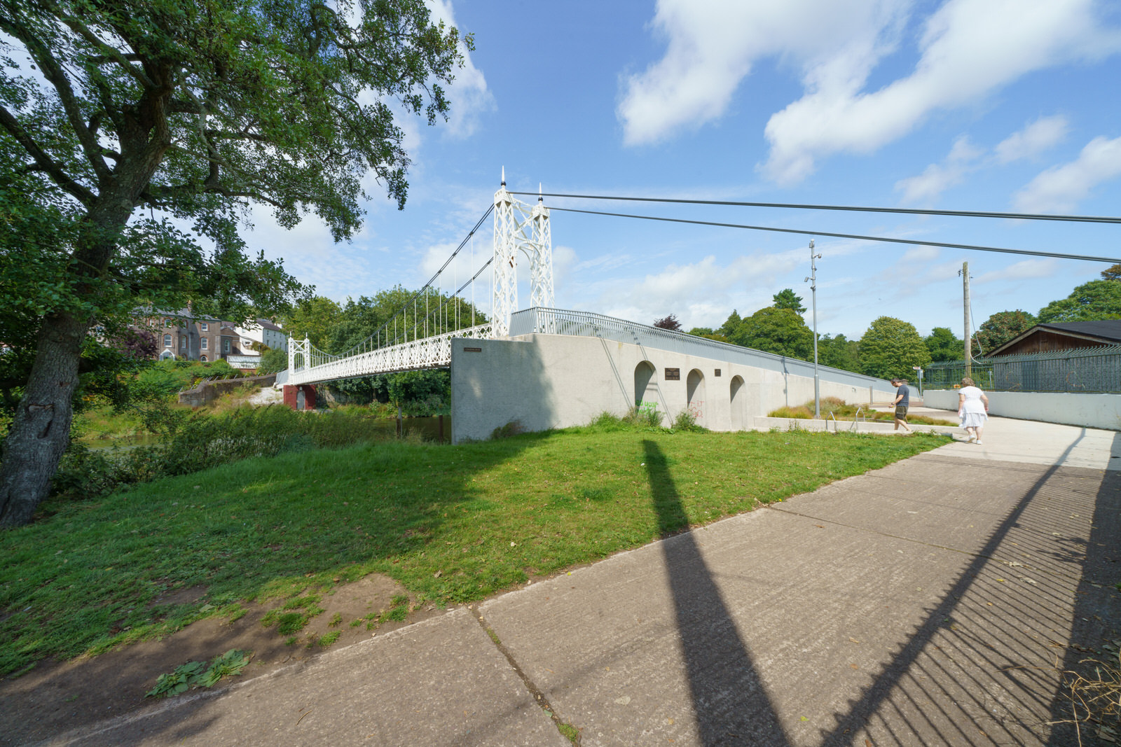 THE REPAIRED AND RESTORED SHAKEY BRIDGE ACROSS THE RIVER LEE [THERE IS A LITTLE TEDDY BEAR IN SOME OF THE IMAGES]
 005