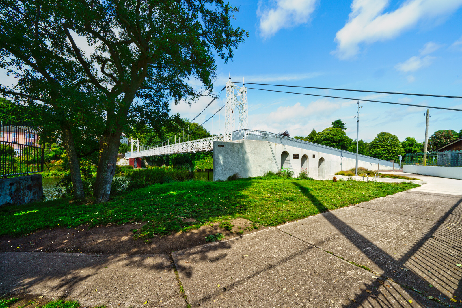 THE REPAIRED AND RESTORED SHAKEY BRIDGE ACROSS THE RIVER LEE [THERE IS A LITTLE TEDDY BEAR IN SOME OF THE IMAGES]
 007