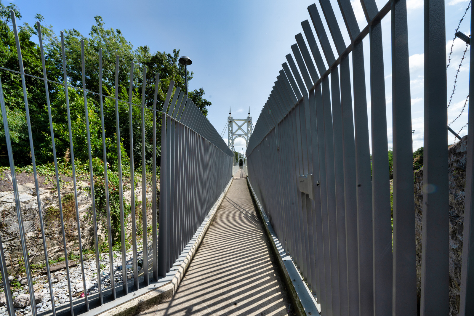 THE REPAIRED AND RESTORED SHAKEY BRIDGE ACROSS THE RIVER LEE [THERE IS A LITTLE TEDDY BEAR IN SOME OF THE IMAGES]
 013