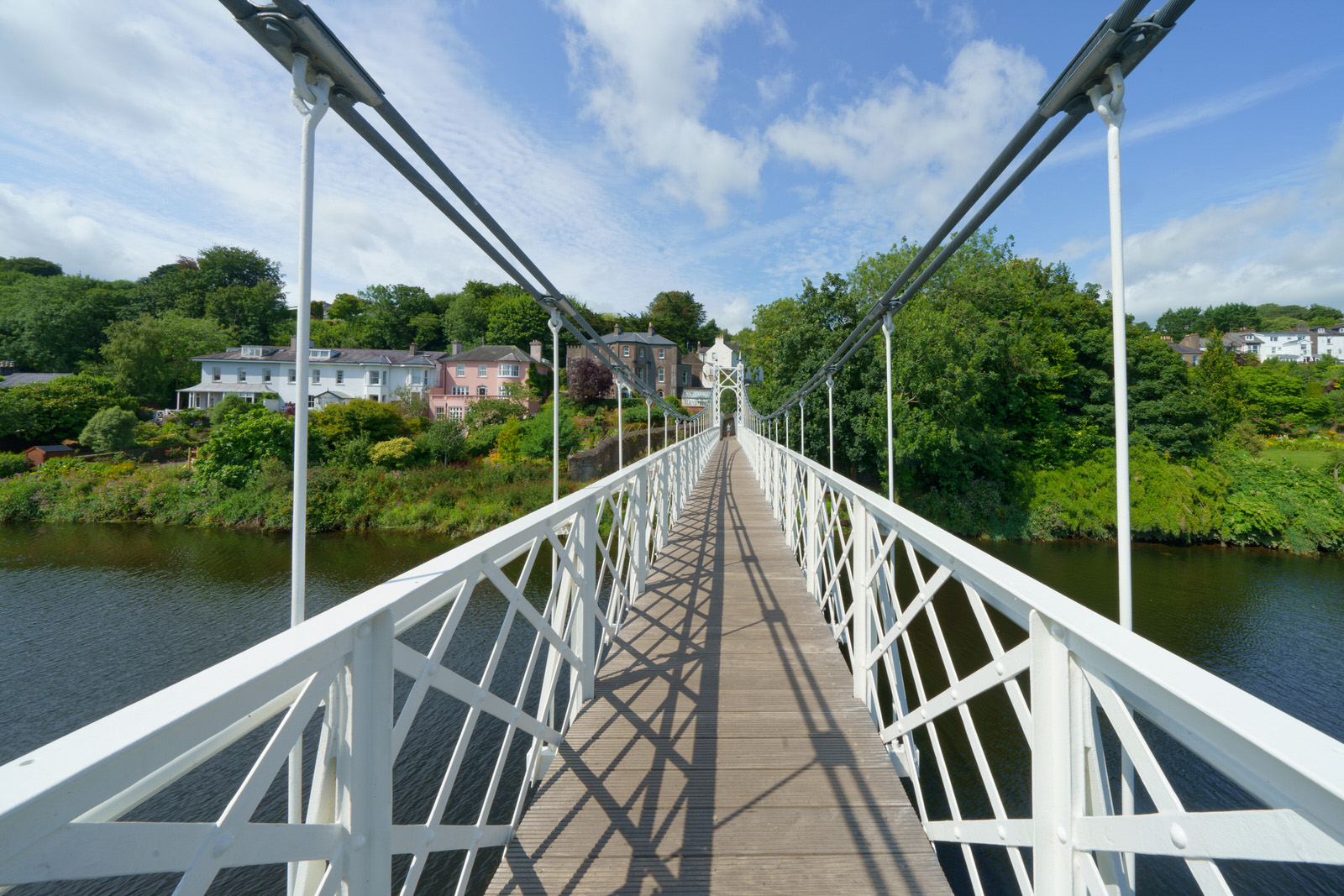 THE REPAIRED AND RESTORED SHAKEY BRIDGE ACROSS THE RIVER LEE [THERE IS A LITTLE TEDDY BEAR IN SOME OF THE IMAGES]
 016